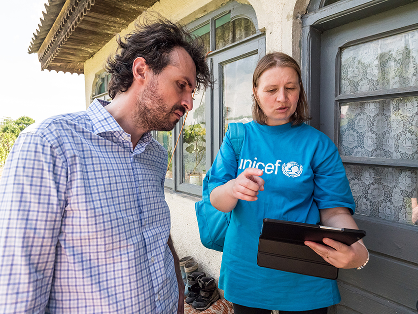 JYSK și UNICEF în comuna Horgești