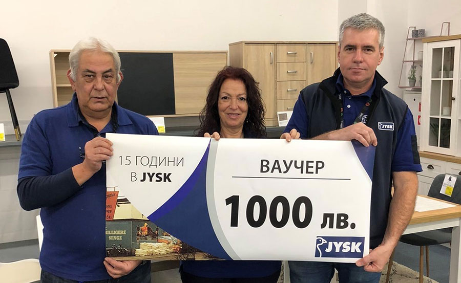 15 years in JYSK