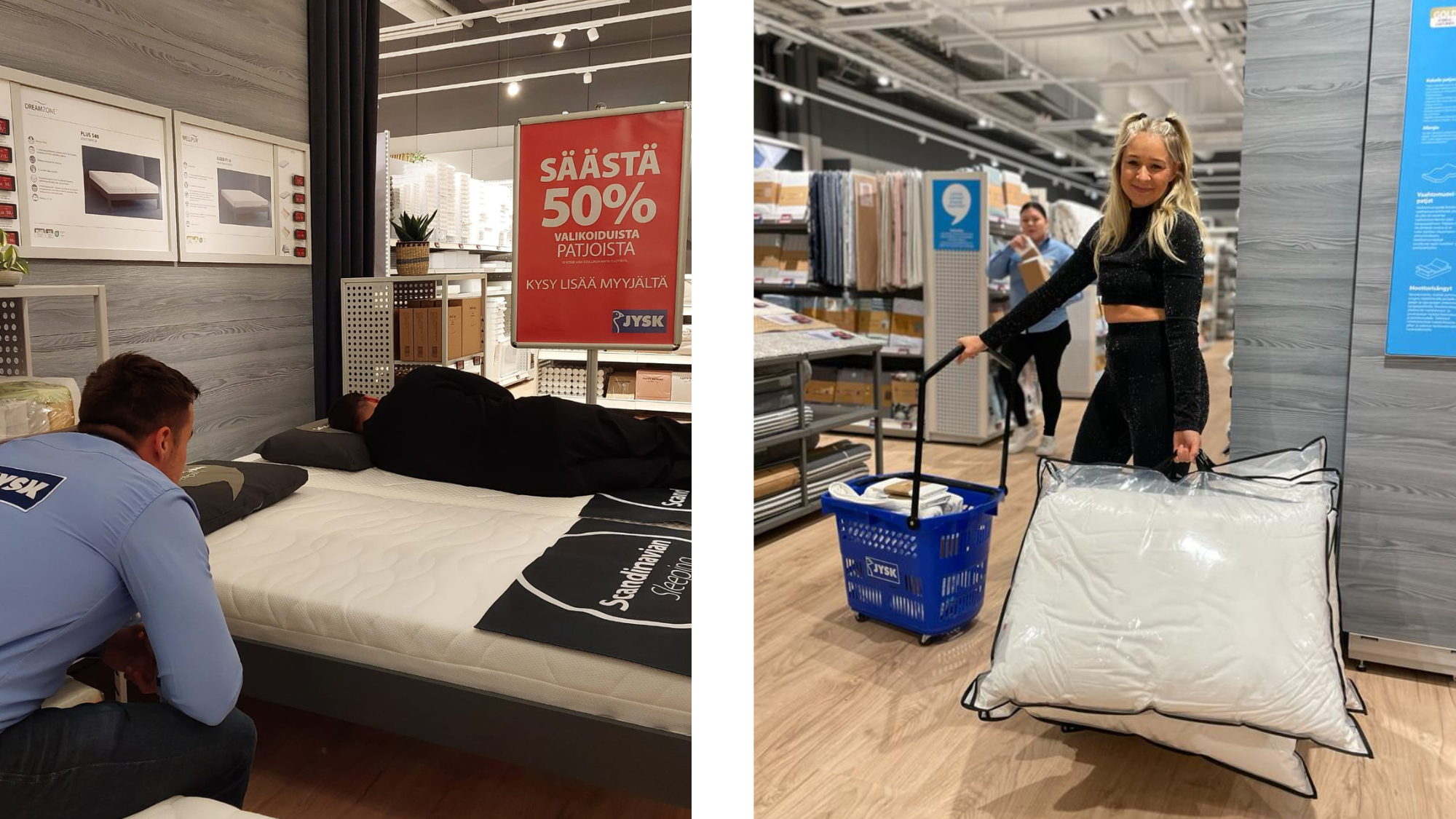 Kauppaa tehtiin