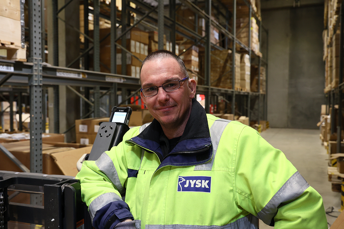Stefan ist bereits seit 1996 bei JYSK