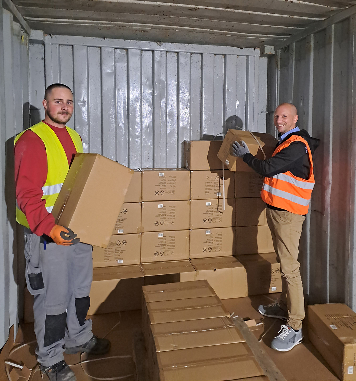 Mitanpacken, alles kennenlernen