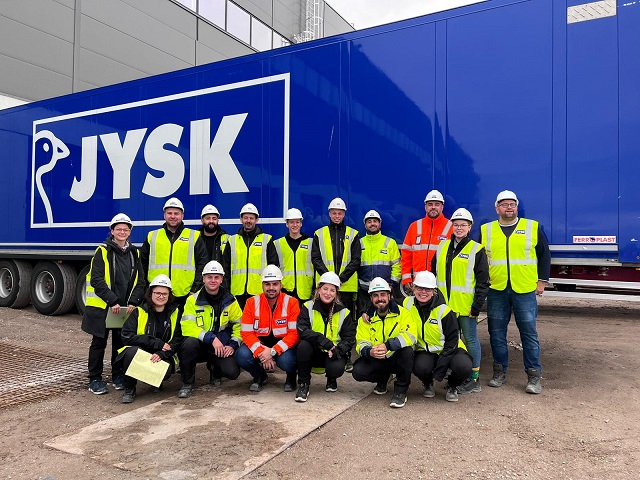 Het team in Lelystad