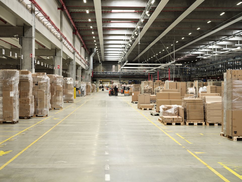 We plan to open new distribution centre in Italy.