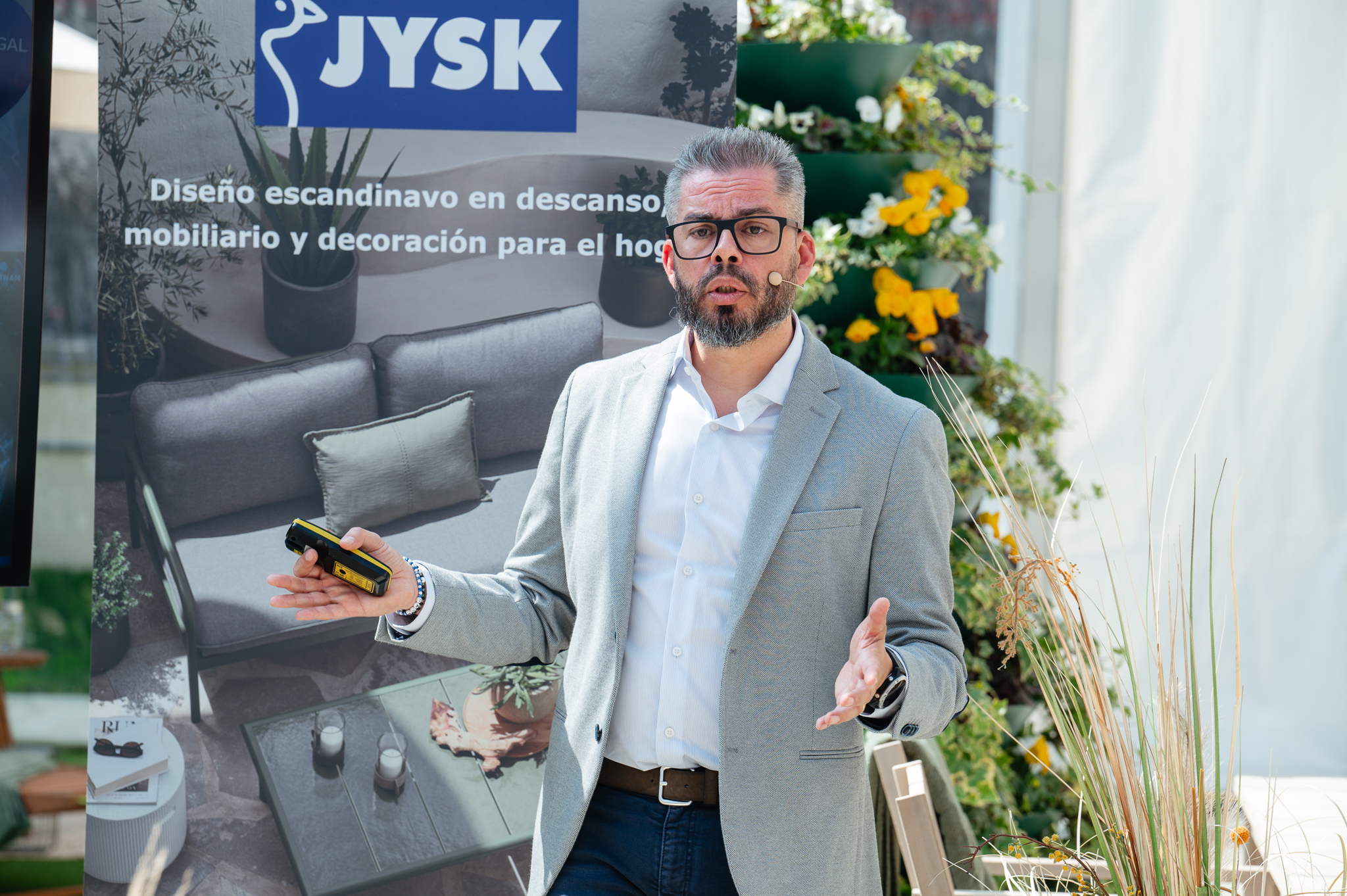 Carlos Haba, Director JYSK España y Portugal presenta el plan de desarrollo de JYSK