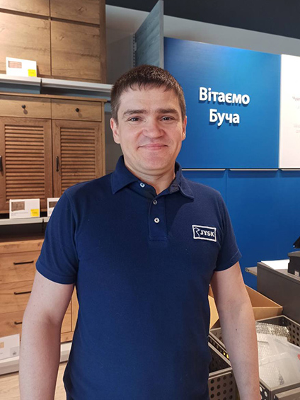 Empleado de JYSK