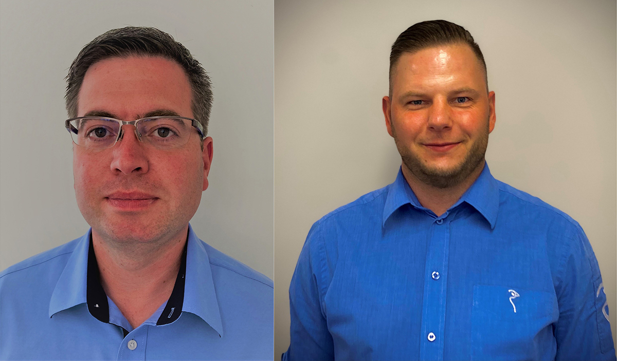 Christian und Wollf freuen sich auf ihren Tag beim Country Management-Meeting im Februar
