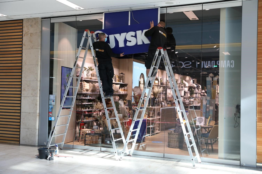 Pierwszy szyld JYSK w Niemczech