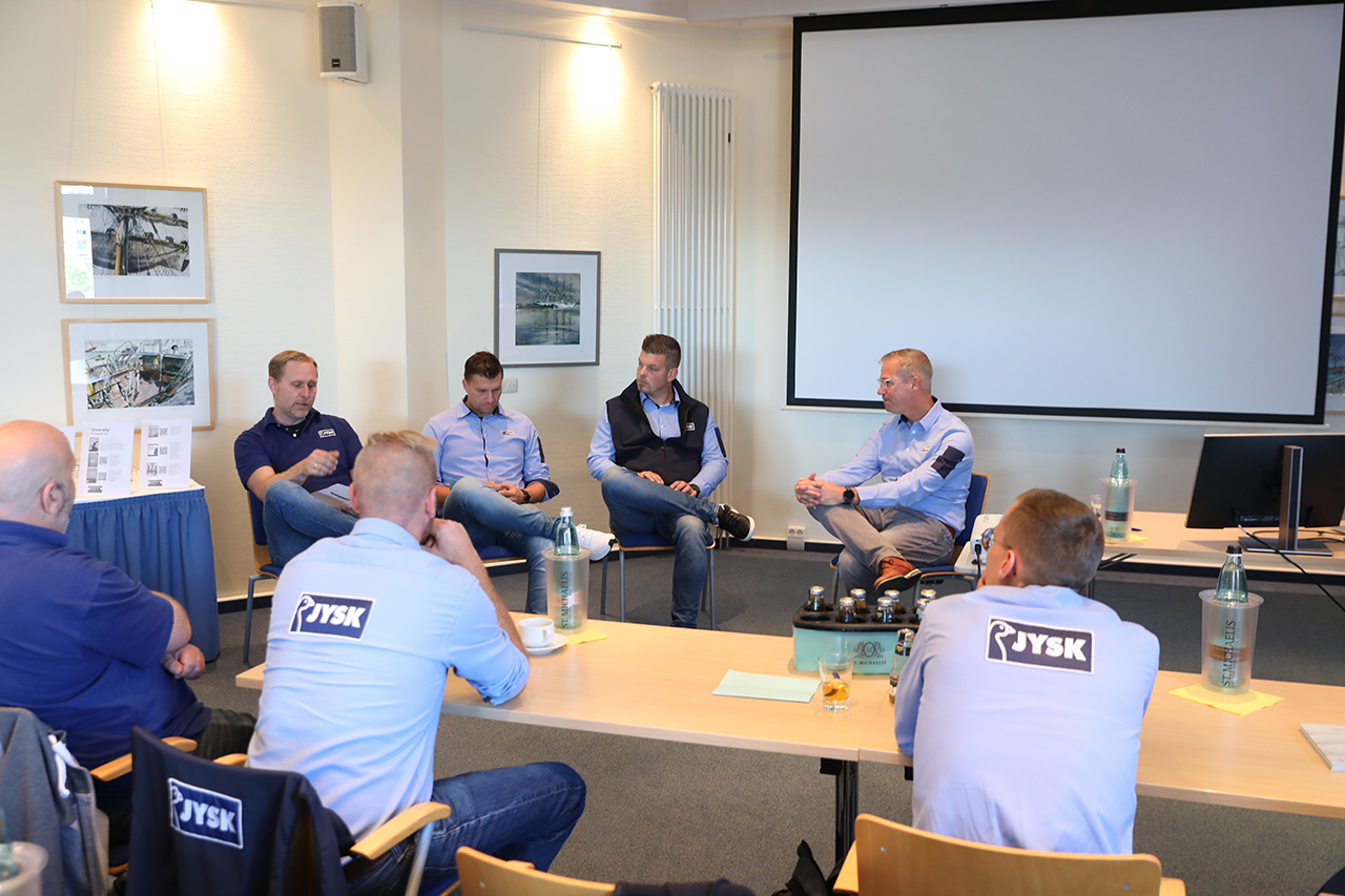 Podiumsdiskussion mit Christian auf dem Kick-off in Kiel