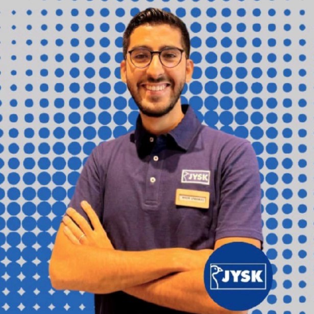 Badr se va muta de la funcția de Manager de Magazin la cea de Manager de District în cadrul JYSK Maroc.