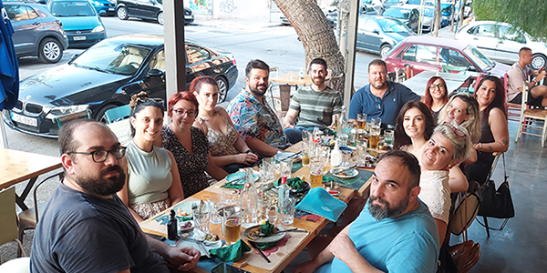 CSC team celebration