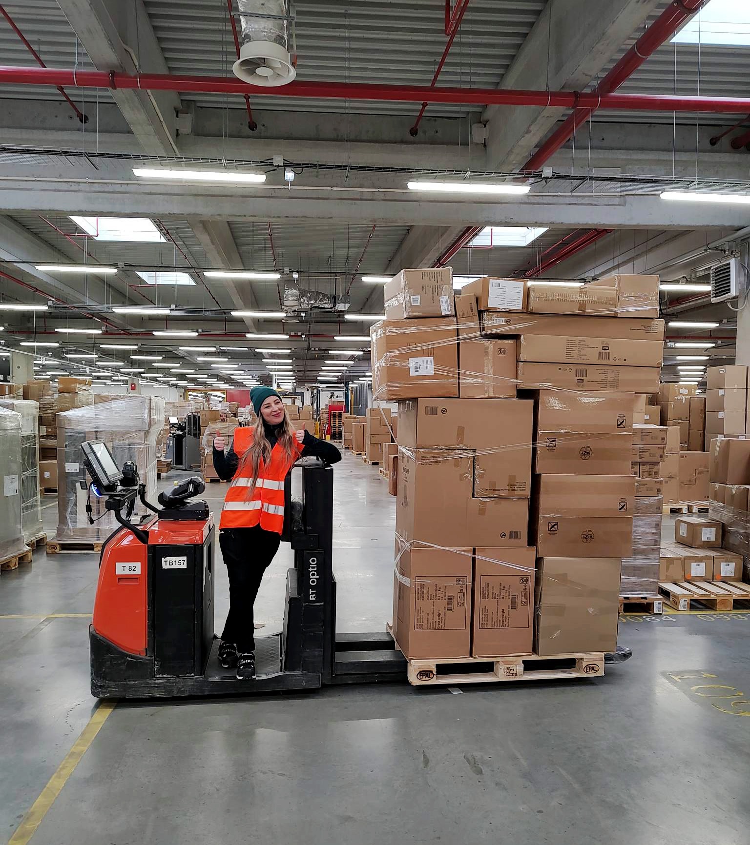 Het forwarded DC is al flink gevuld