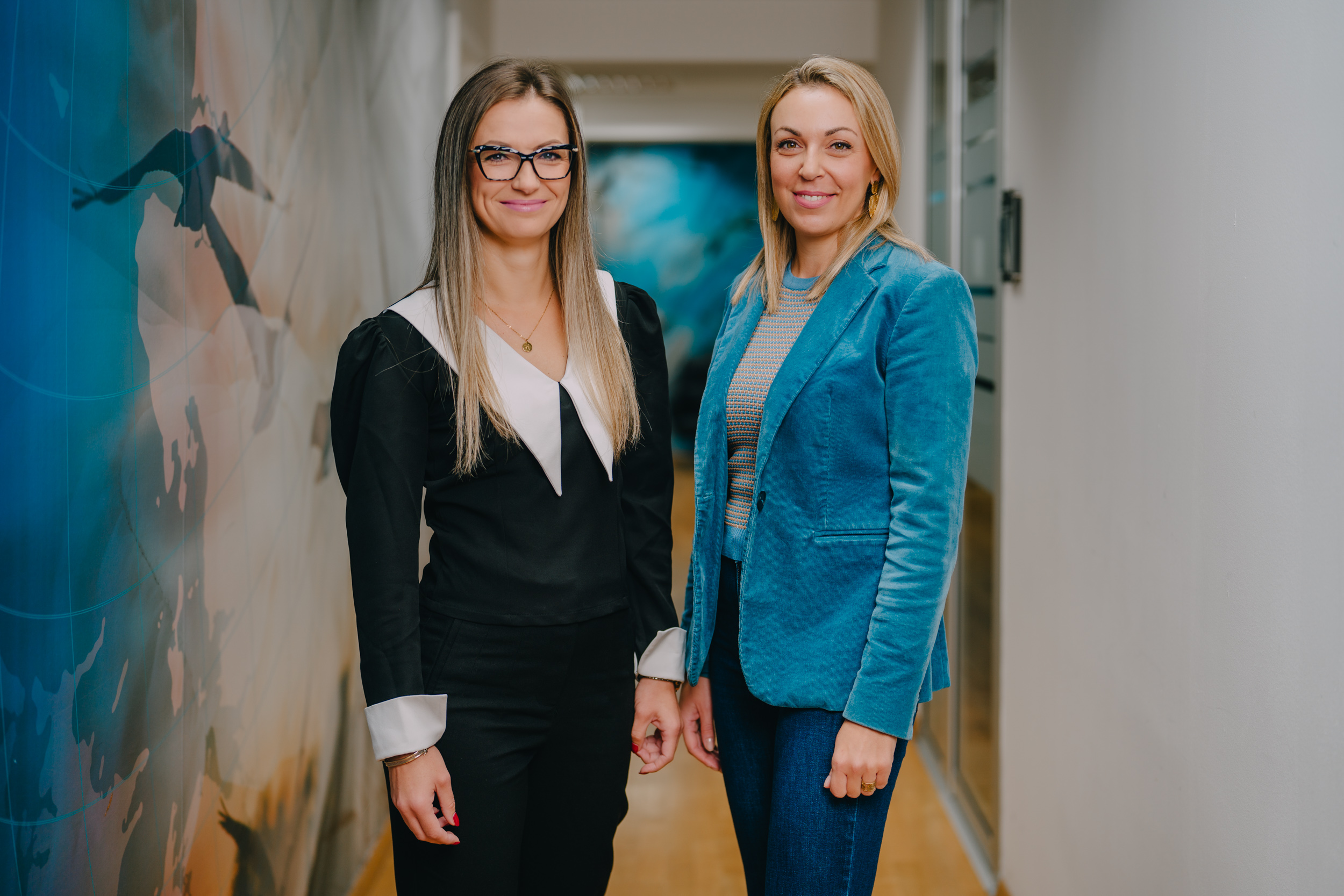 Lana Barković in Maja Andrić