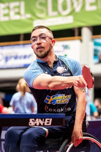 David Olsson is aiming for paralympics