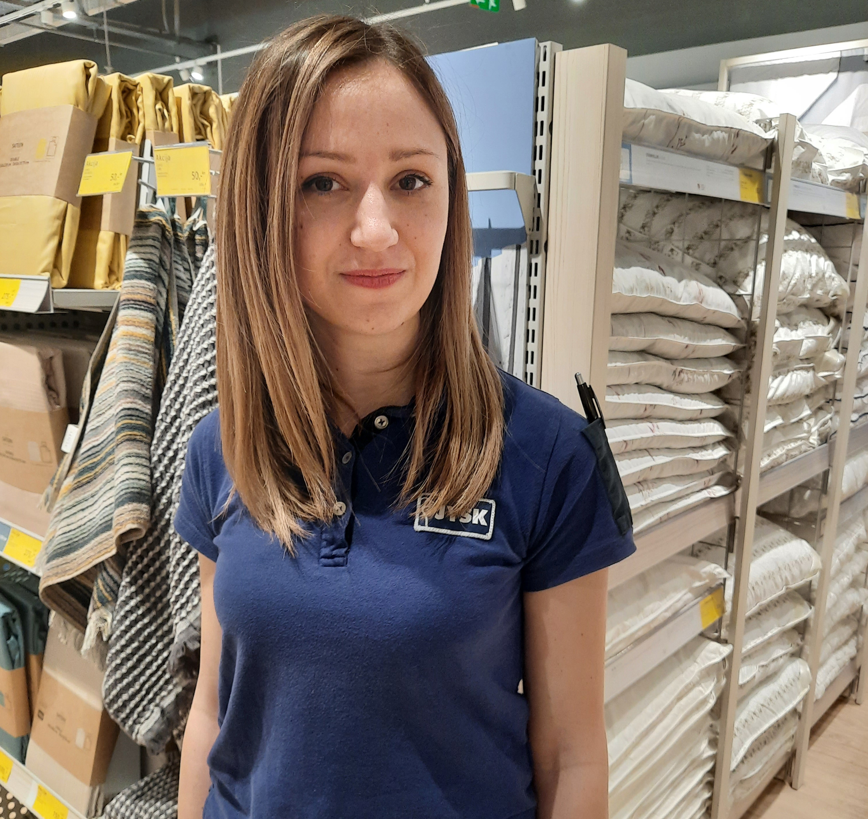 Ena Šegović, Sales asistant, JYSK Čakovec