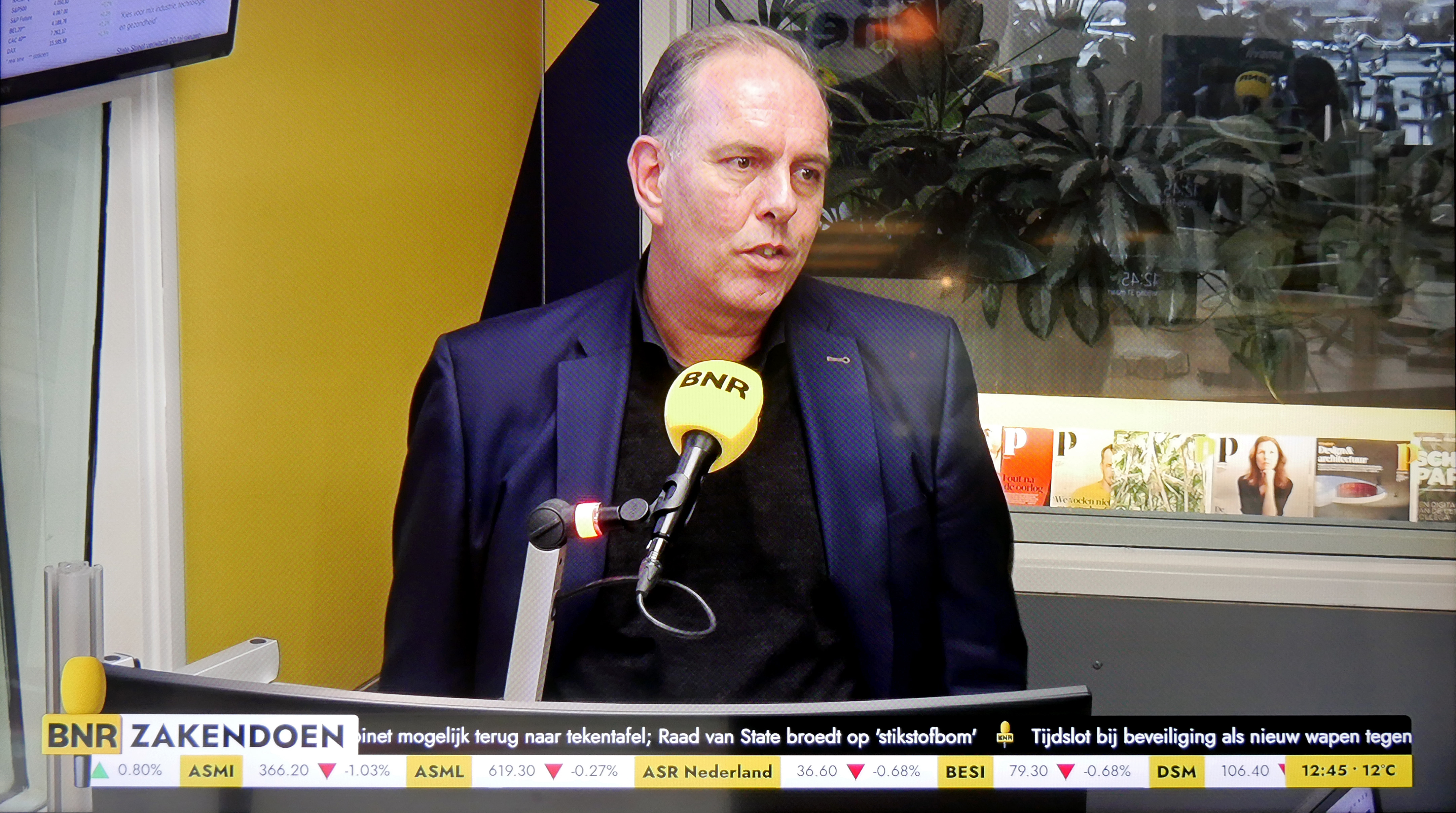 Frank op BNR