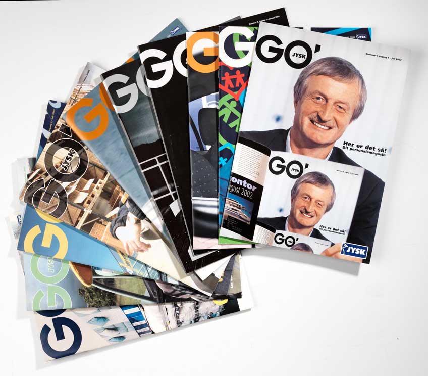 Лицеви страници на GO JYSK
