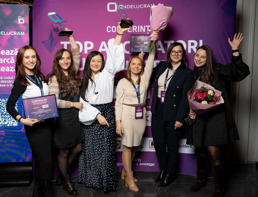 JYSK Roumanie célèbre le prix de l'employeur