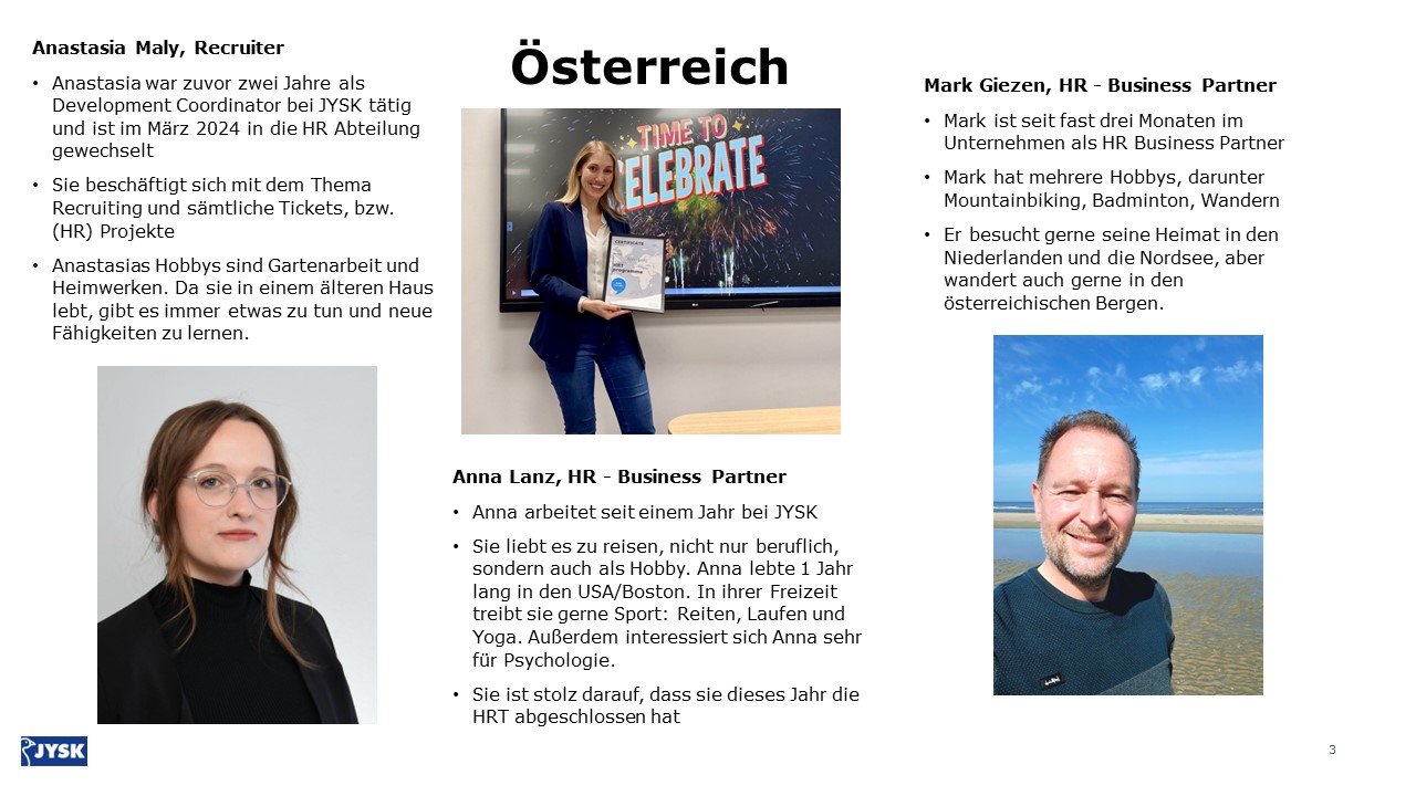 HR team in Austria