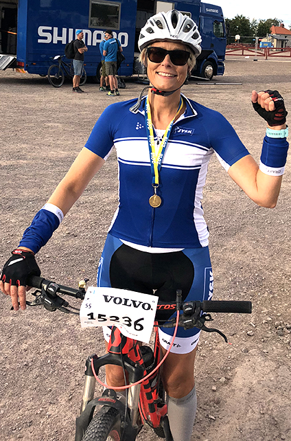 Charlotta Lindborg JYSK Sweden at Cykelvasan