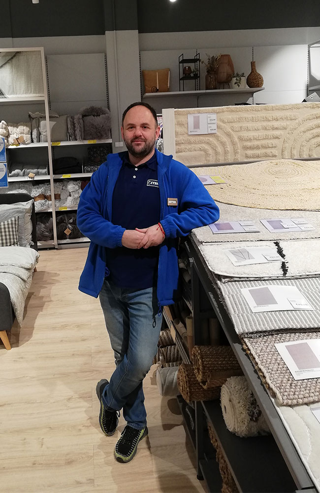 Ivan Paľov, Store Manager, JYSK Nitra