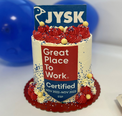 JYSK u Španiji proslavlja nagradu