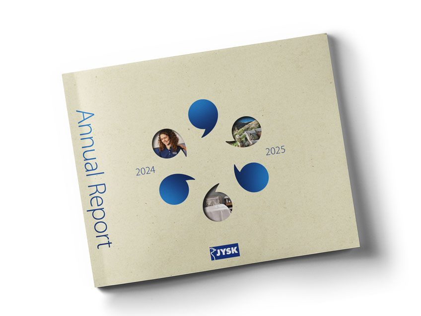 Výroční zpráva JYSKu za fiskální rok 2025