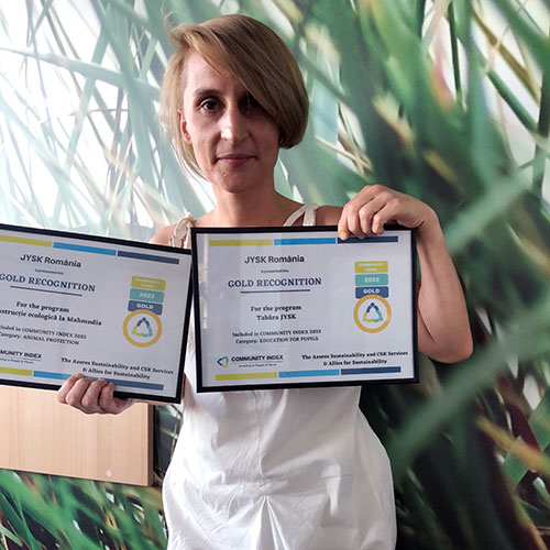 JYSK Castiga doua distinctii gold