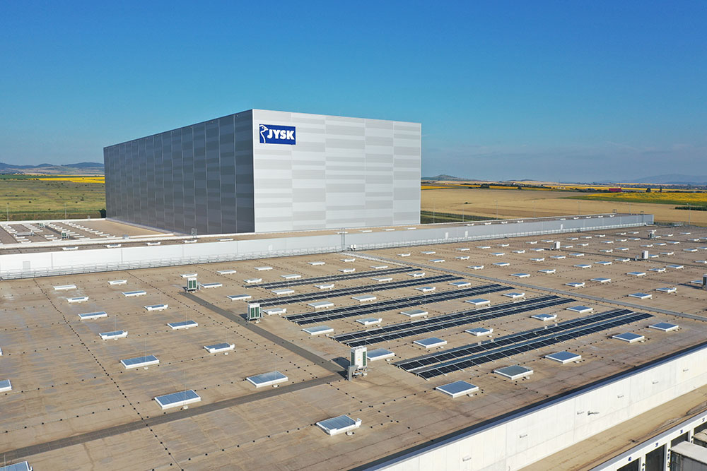 JYSK DCB solar panels
