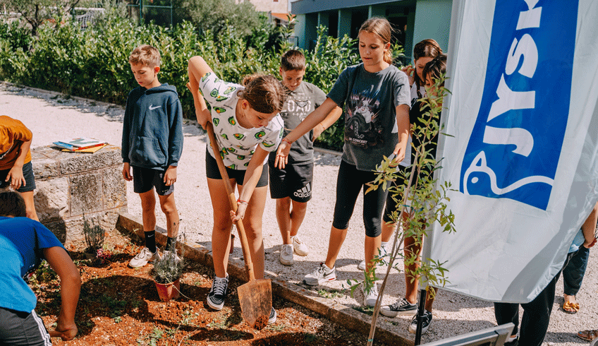 Around the world: JYSK for my green city in Croatia