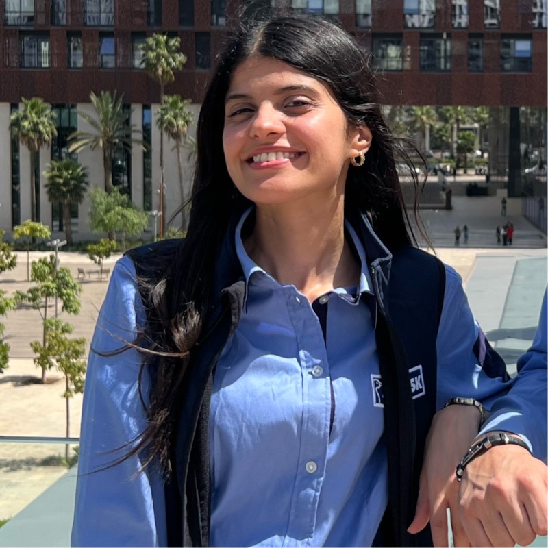 Nisrine, director adjunct al magazinului JYSK Maroc.