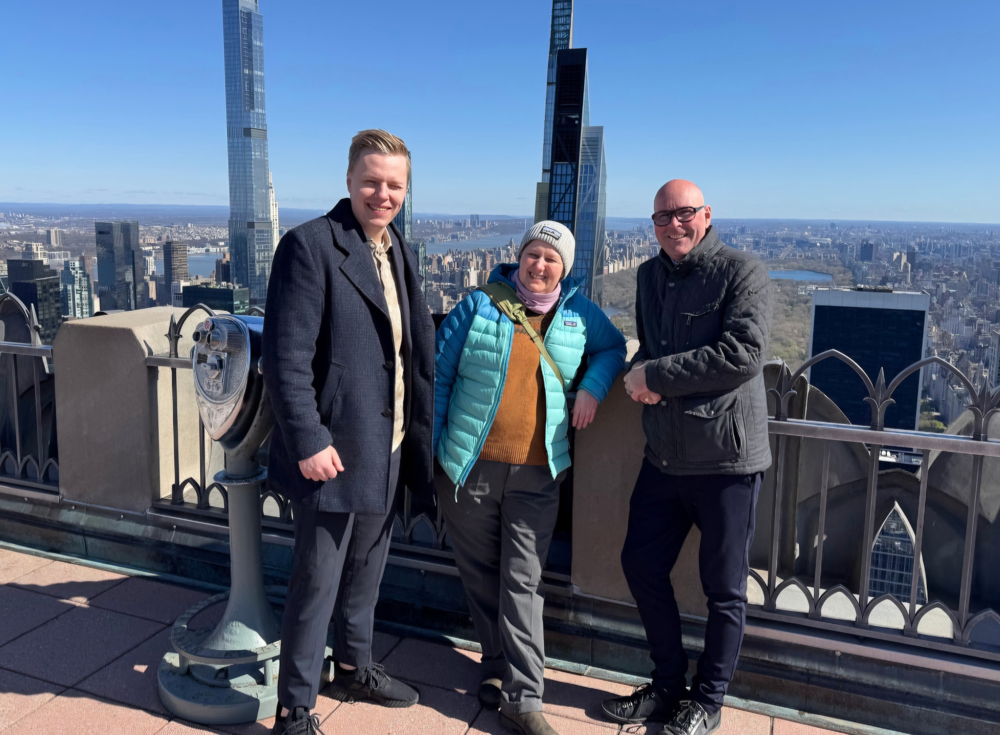Oliver vandt en tur til New York