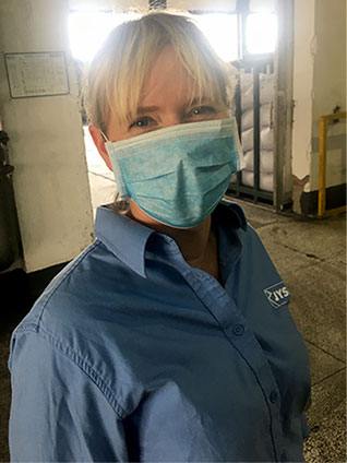 Supply Chain Optimisation Coordinator, Pernille Havndrup, z wizytą u dostawcy.