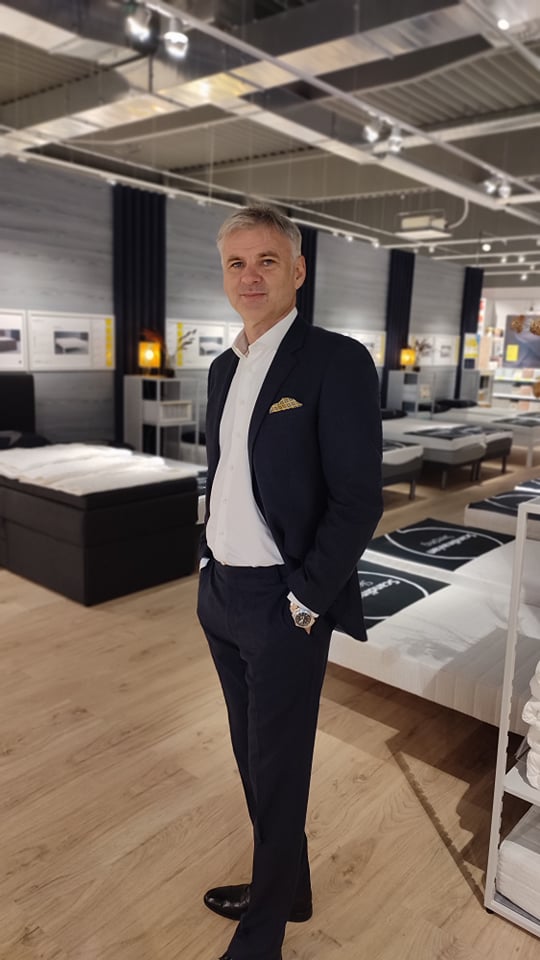 Peter Brányik, generální ředitel pro JYSK Česká republika a Slovensko