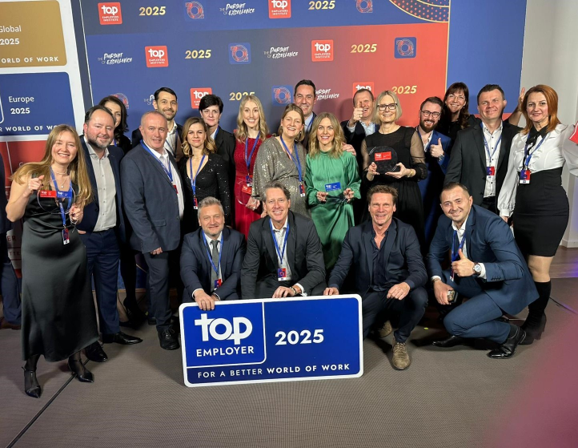 JYSK Slovénie, Allemagne, Pays-Bas, France, Belgique, Suisse, Hongrie, Autriche, Grèce et Italie célèbrent la certification « Top Employer »