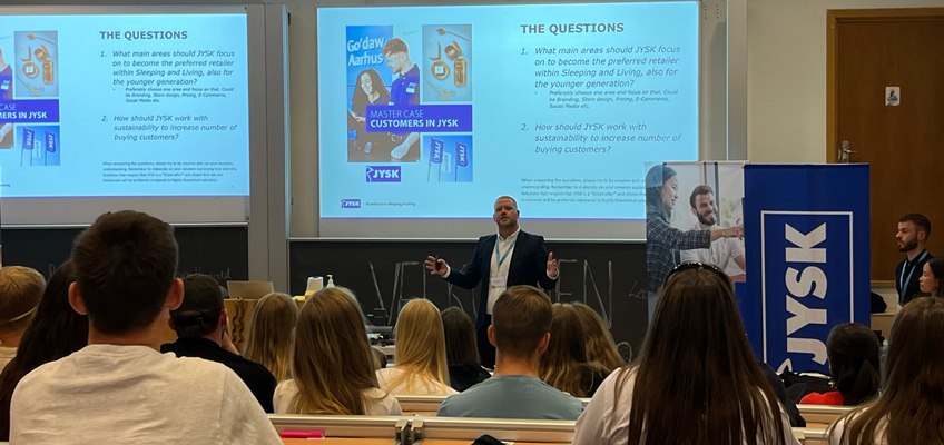 JYSK presents a business case