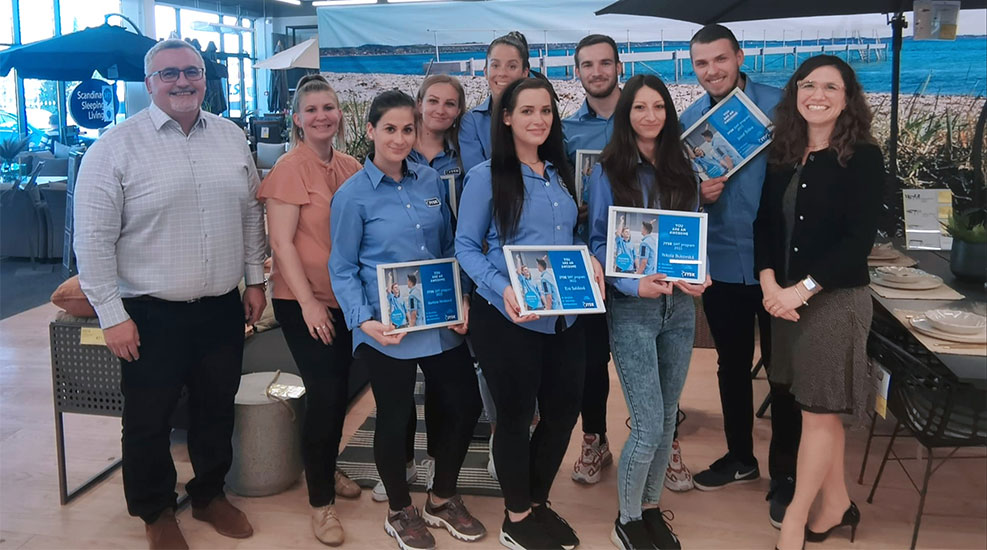 JYSK predstavuje budúcich vedúcich predajní