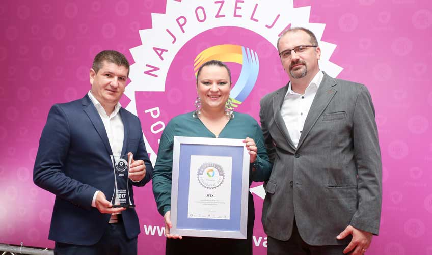 JYSK najlepszym pracodawcą w handlu detalicznym w Bośni i Hercegowinie