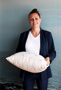 Sara och pyntepude
