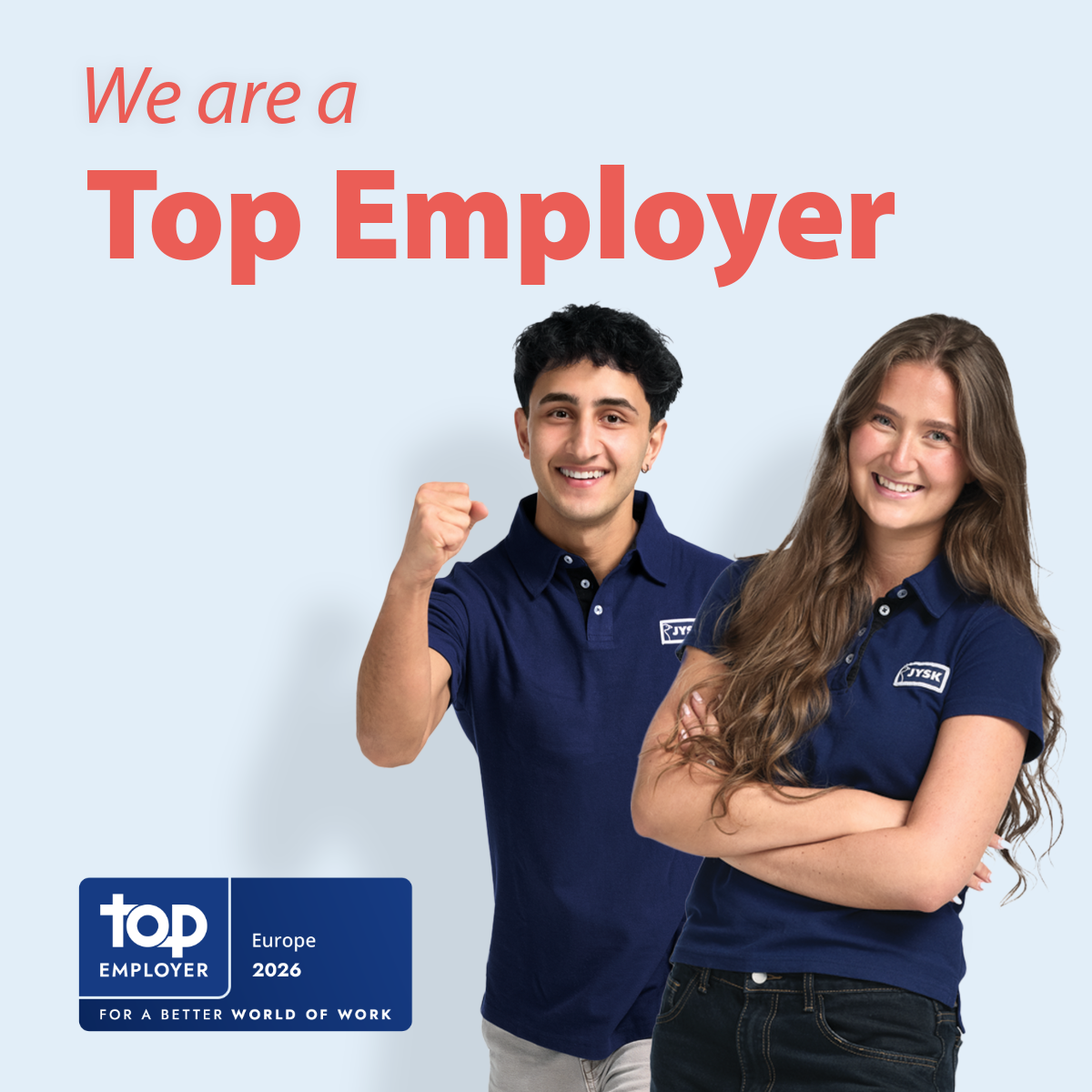 JYSK Top Employer Europe 2026
