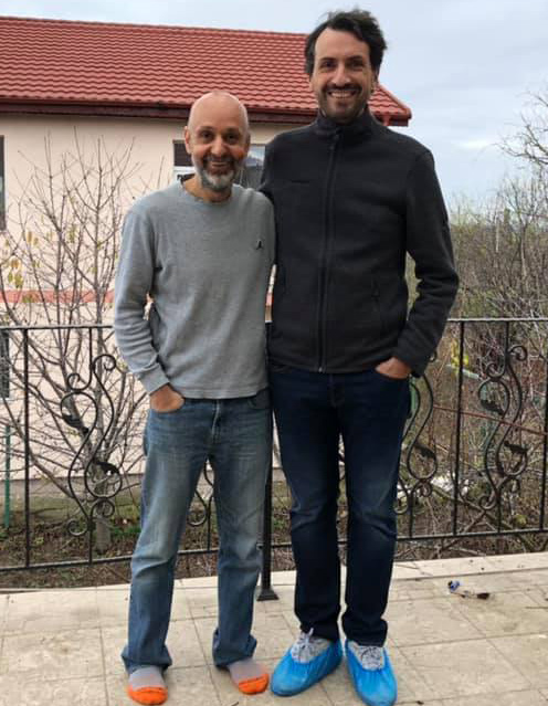 Valeriu Nicolae și Alex Bratu