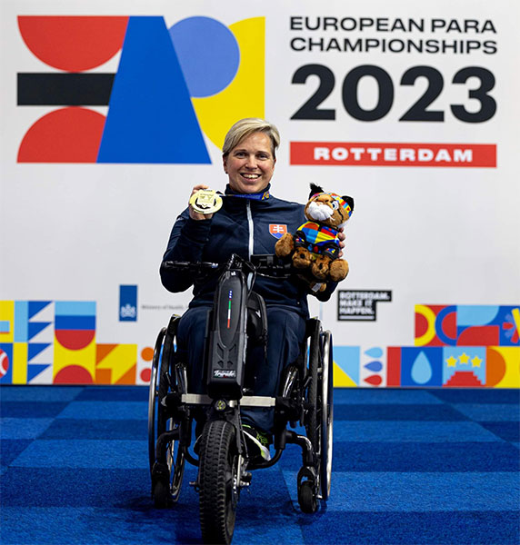 Veronika Vadovičová, slovenská paralympionička