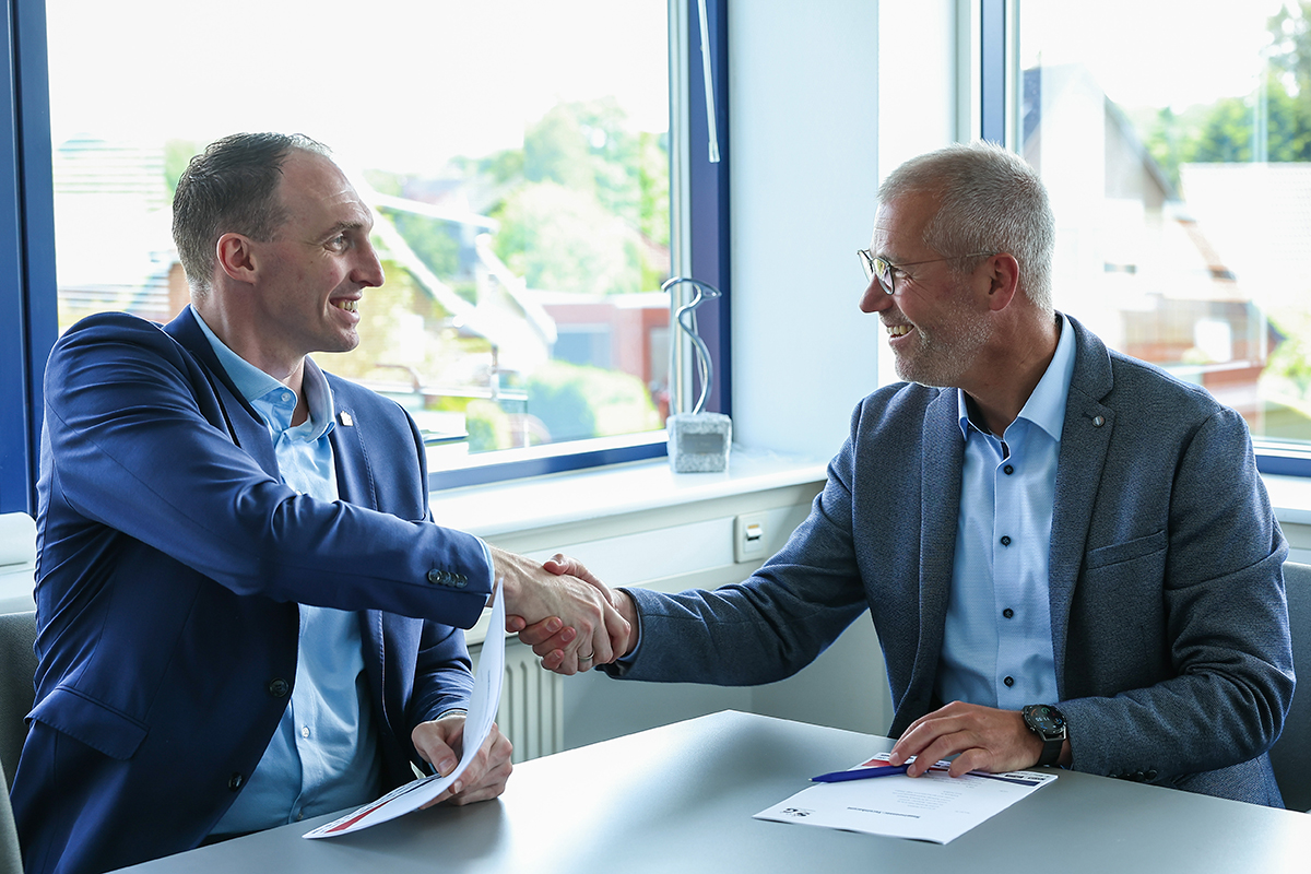Partnerschaft auf Augenhöhe: Christian Schirmer (rechts) und Holger Glandorf