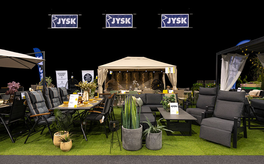 Een foto van een tuinbeurs