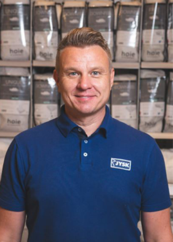 Pasi Hakala, District Manager JYSK Suomi