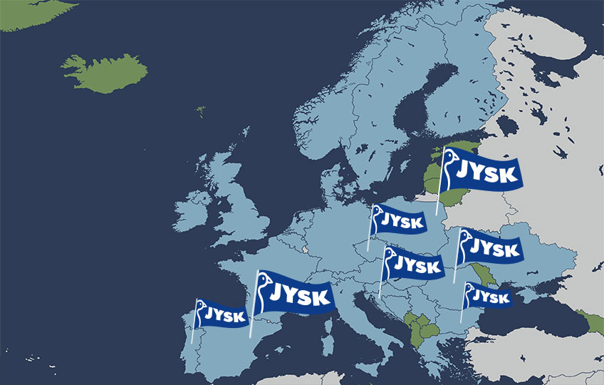 New JYSK stores