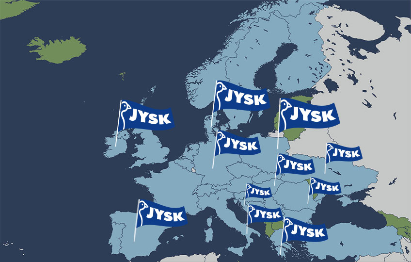 New JYSK Stores August 2023