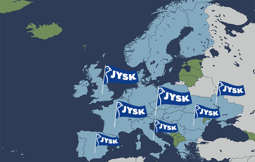 New JYSK stores