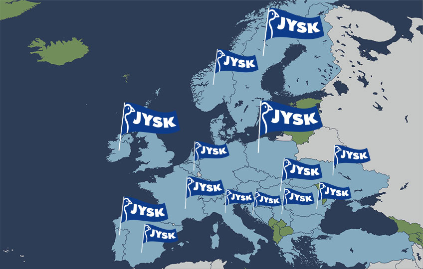 New JYSK stores