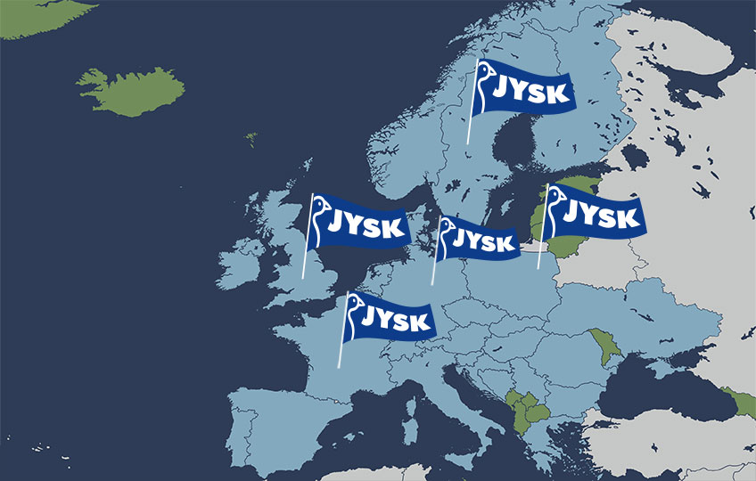 New JYSK stores