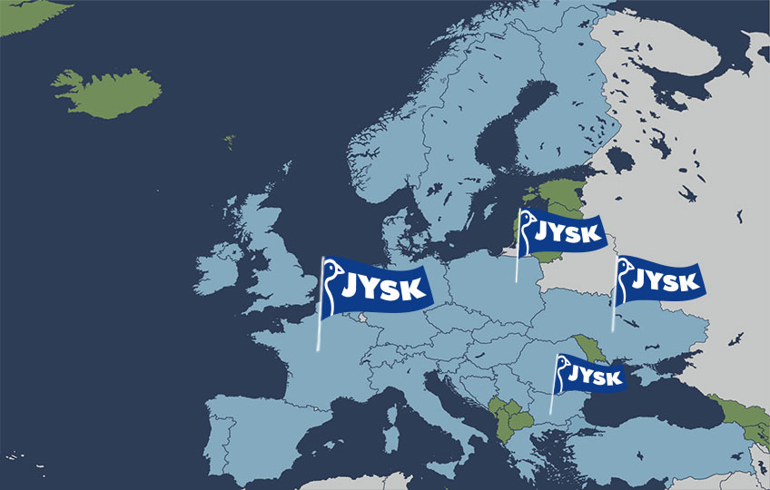 New JYSK stores